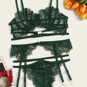 Green Lingerie Set